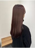 池袋 イルミナカラー 艶髪 ロング 上品ピンクブラウン♪
