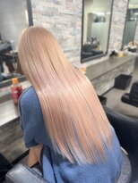 オズ 梅田店(OZ)&nbsp;春におすすめ♪暖色ミルクティーベージュ/エクステ80枚