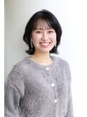 伸ばしかけにオススメのボブ