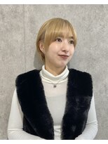 ハイトーン丸みショート