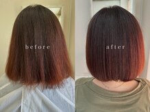 ルシード(LUCIDO STYLE JAPAN)の雰囲気（髪質改善+透明感カラー。髪に優しい薬剤で潤いを補給。色持ち◎）