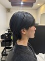 フリーゼアコマキ(FRISEUR) 韓国風襟足ありのスタイル