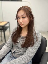 リンドトウキョウ(LINDO TOKYO) レイヤーカット×柔らかいベージュカラー