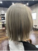 Rich髪質改善メテオカラー×ハイトーンシルバーアッシュ