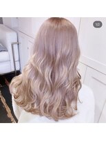 ミル 心斎橋(MIL)&nbsp;ホワイトベージュ/心斎橋/ハイトーン/ダブルカラー/髪質改善