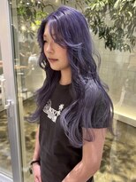 ローエ バイ デコ(Rohe by DECO)&nbsp;【kira】ラベンダーグレー /レイヤーカット/ブリーチ2回～