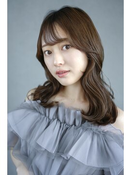 アイティーバイアルバム 八王子店(IT by ALBUM) おくれ毛韓国ヘア顔周りレイヤーロング_F20160