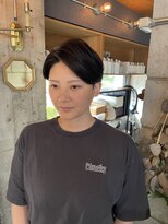 ファスナー(fustener)&nbsp;blue black short