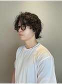 【竹内哉汰】博多/メンズボブパーマ/メンズロング