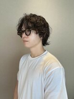 オン キャナルシティ博多前店(on)&nbsp;【竹内哉汰】博多/メンズボブパーマ/メンズロング