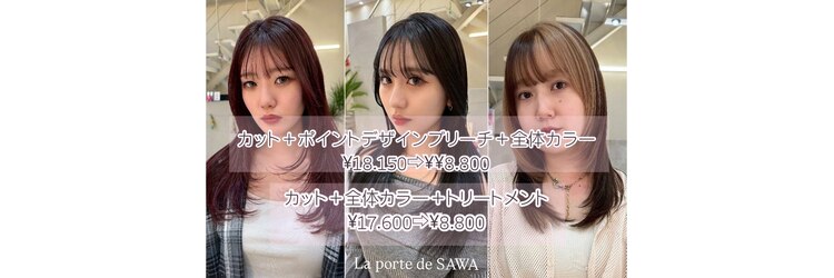 ラ ポルト ドゥ サワ(La Porte de SAWA)のサロンヘッダー