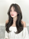 ロング韓国風ロングくびれヘア