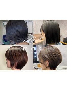 【上野】大人ショートなら<mok>。髪質・骨格・生えグセを見極め旬ヘアを似合わせます◎