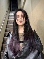 パレット 難波(Palette)&nbsp;レイヤーカットダブルカラー顔まわりカットハイトーンブリーチ