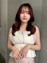 シーシンジュク 新宿南口(Sea shinjuku)&nbsp;ココアベージュ×レイヤー[小顔/黒髪/オリーブグレー]