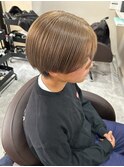 暗めミルクティ