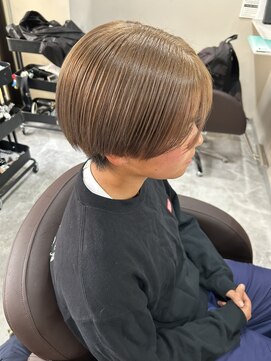 暗めミルクティ