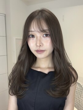 オニキス 原宿(ONYX) e29髪質改善ストレート透明感カラー前髪カットレイヤーカット