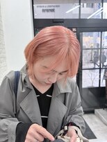 ブレス(bless)&nbsp;コーラルピンク ハイトーン ブリーチ