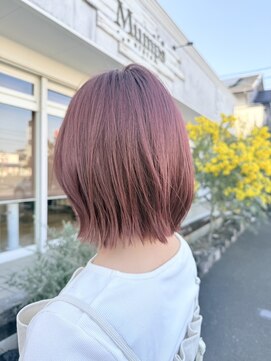 マンプスウタタ (Mumps utata) くすみピンクカラー