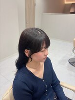 アッドバイケンジ(Add.. by KENJE)&nbsp;小顔になれるアイドル前髪と顔まわりカット
