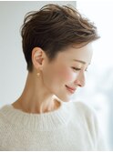 40代50代60代　刈り上げベリーショート