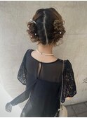 ヘアアレンジ/ヘアセット/お呼ばれヘア/推し活ヘアメイク/ヘアメ
