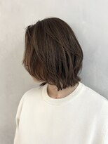 マスカリ(muscali)&nbsp;グレージュ/デザインカラー/ハイライトカラー30代40代髪型i24