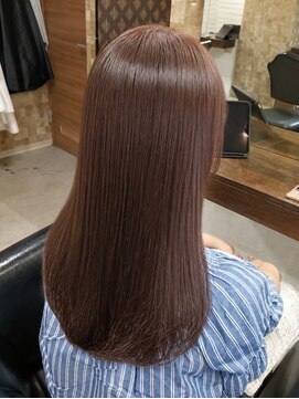 新宿 セイヴィアン ヘアーギャラリー(Savian Hair garelly) 新宿Savian【ブリーチなしも◎大人のスモーキーピンク】