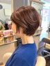 【頭皮&髪質診断付】カット+白髪ぼかしハイライトカラー+TR