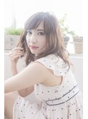 ラフ　抜け感　大人女子　フェミニンカール♪