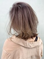 アイティー バイ アルバム 浦和店(IT by ALBUM)&nbsp;グラデーションベージュ_ココアブラウンセシルカット_ba297652