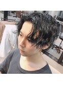 【無造作】【ジェル】【お任せパーマ】