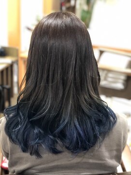 ラズ(Laz hair) ネイビーカラー