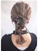 簡単ヘアアレンジ