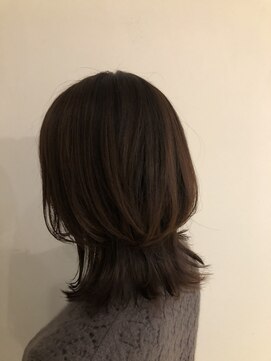 エイトタマプラ たまプラーザ店(EIGHT tamapla) 【EIGHTたまプラ】デザインカラー切りっぱなしボブ