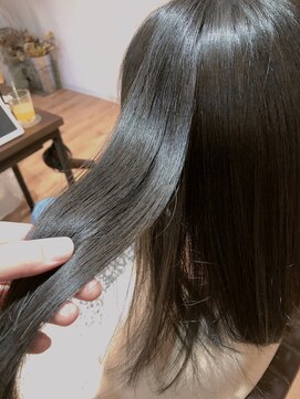 リブ(Live) 透け感ブラック