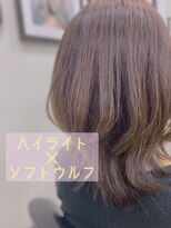 フレンズ 平岡店(friend's) 【札幌平岡　デザインカラー(ハイライト)】　藤谷依奈