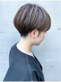 【松戸 ムラマツ】前髪あり マッシュショート ツーブロ