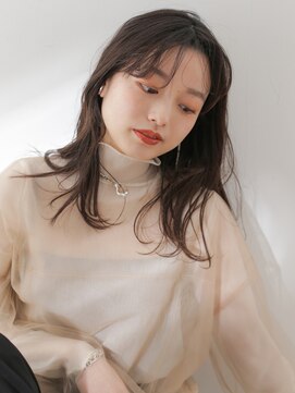 テトテ 天王寺店(tetote) 【tetote天王寺】抜け感ミディアム2wayバング#シースルーバンク