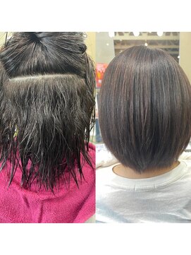 ヘアープロデュース フルブルーム 艶髪×ナチュラルボブ20・30代