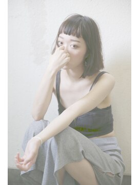 ニスル 上尾店(NISURU) 似合わせカット/大人ガーリー/ダークアッシュ/着物/上尾/上尾駅