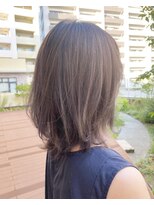 リールヘア 千早店(rire hair)&nbsp;透け感★艶感　モテミディアム