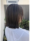 切りっぱなしボブ