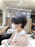 地毛風ストレート×マッシュショート【Ash大泉学園　横山】