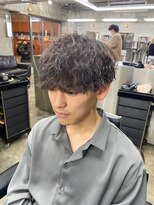 ロンドガルマン 名古屋(Lond GULLMAN)&nbsp;【Lond GULLMANSEIYA】MEN'S HAIR/波巻きスパイラルパーマ