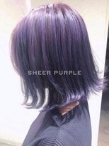 アース オーセンティック 三鷹店(EARTH Authentic)&nbsp;シアーパープルカラー