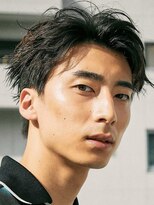 ノイ(noi) センターパートメンズパーマニュアンスパーマツーブロック