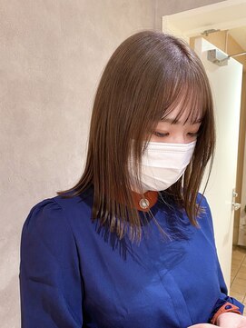 メゾンドイギー(MAISON de IGGY) ブリーチなしWカラー/ミルクティーグレージュ/ショコラブラウン