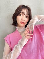 ケイト(kate) 【kate 大宮】くびれボブ×暖色ブラウン